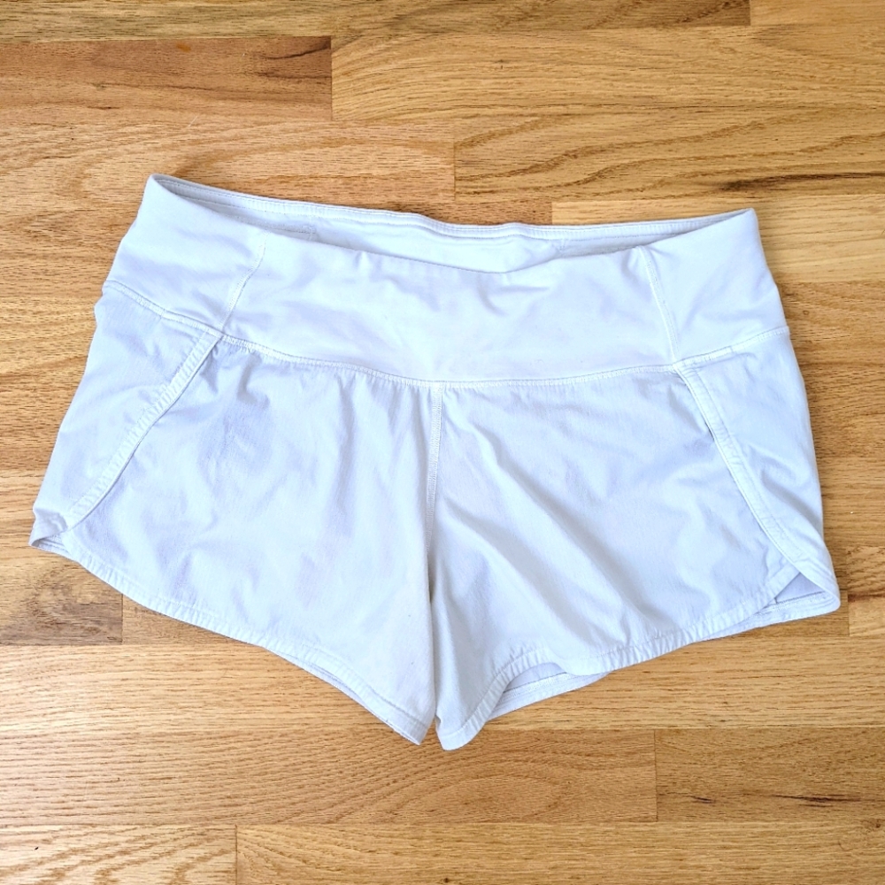 Lululemon white shorts